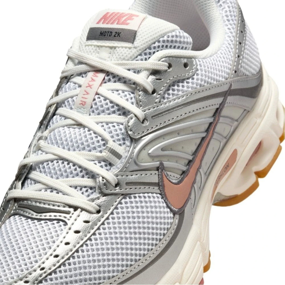 Nike Air Max Moto 2K 'White Silver Metallic Red Bronze' Women's (2026)